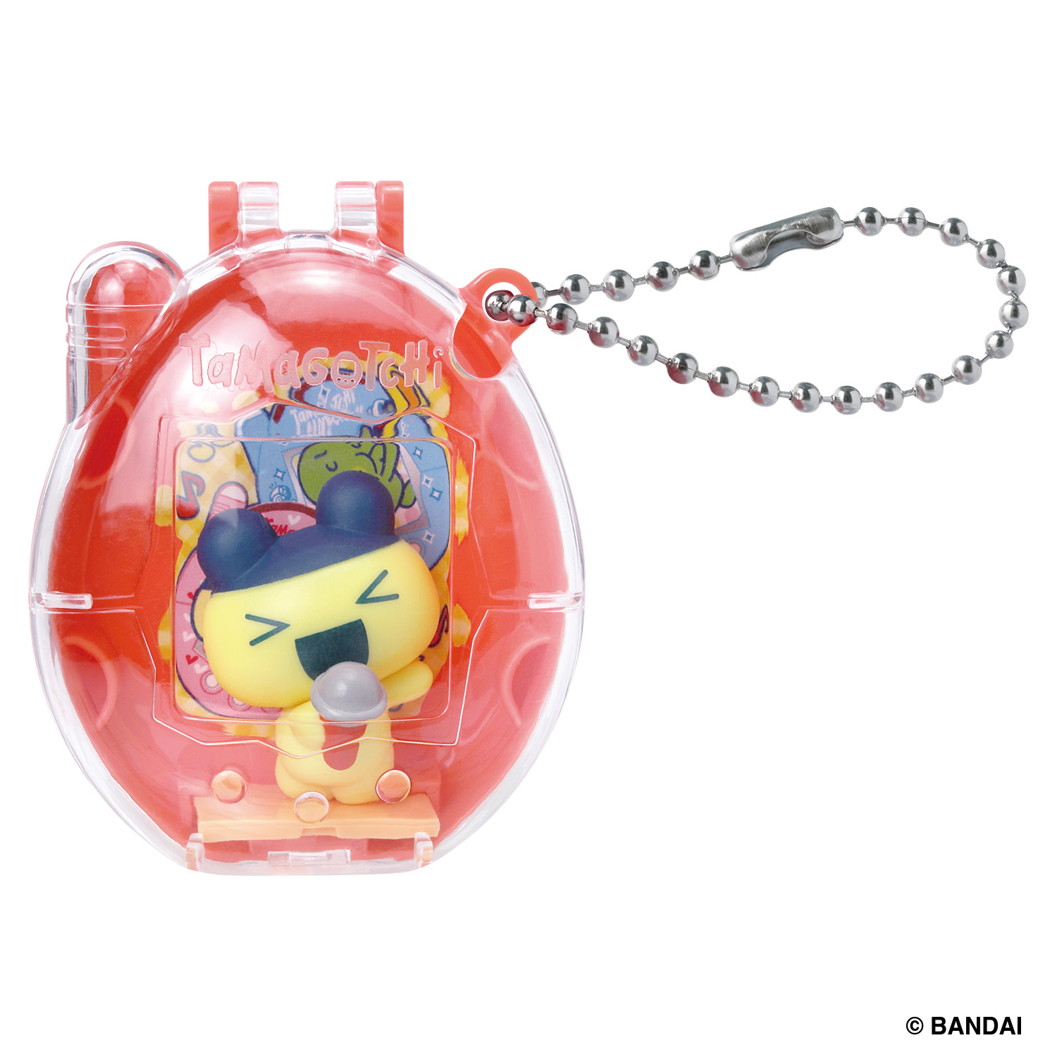 The set includes a figure, case, and a sticker.